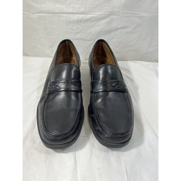 Florsheim Como Slip-On Loafer Comfortech Men's BLACK Loafers Size 11.5 B - Picture 1 of 15